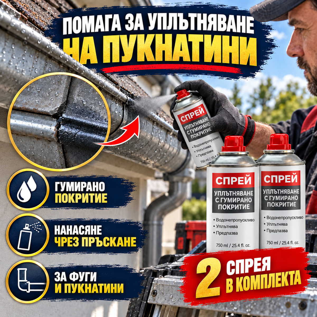 Спрей За Уплътняване Seal Fix™