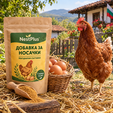 1+1 БЕЗПЛАТНО Добавка за Кокошки Носачки NestPlus™