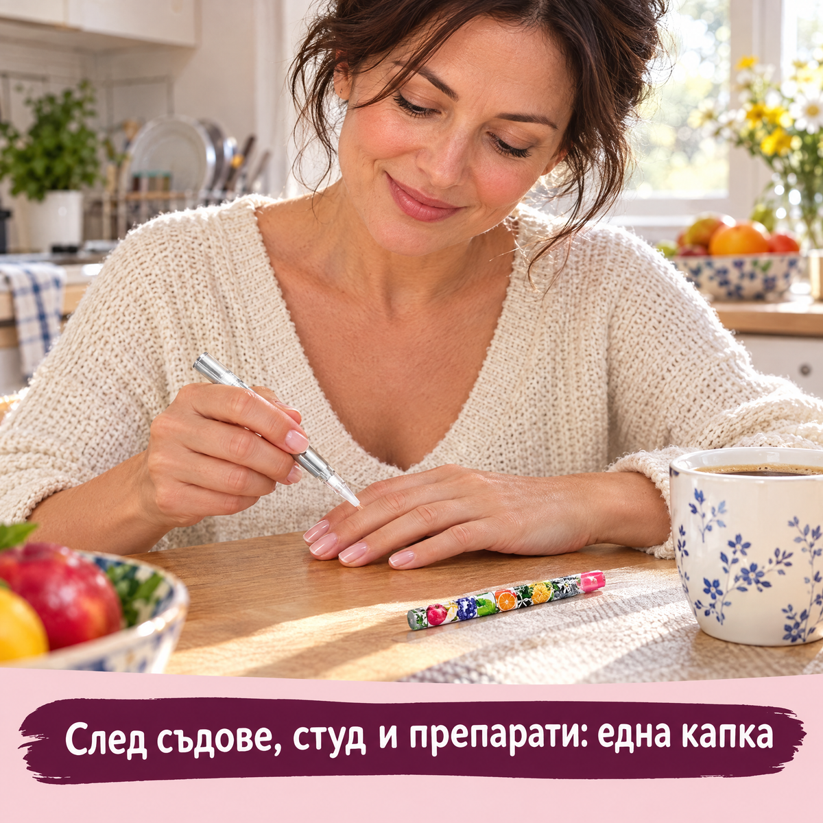 След съдове, студ и препарати