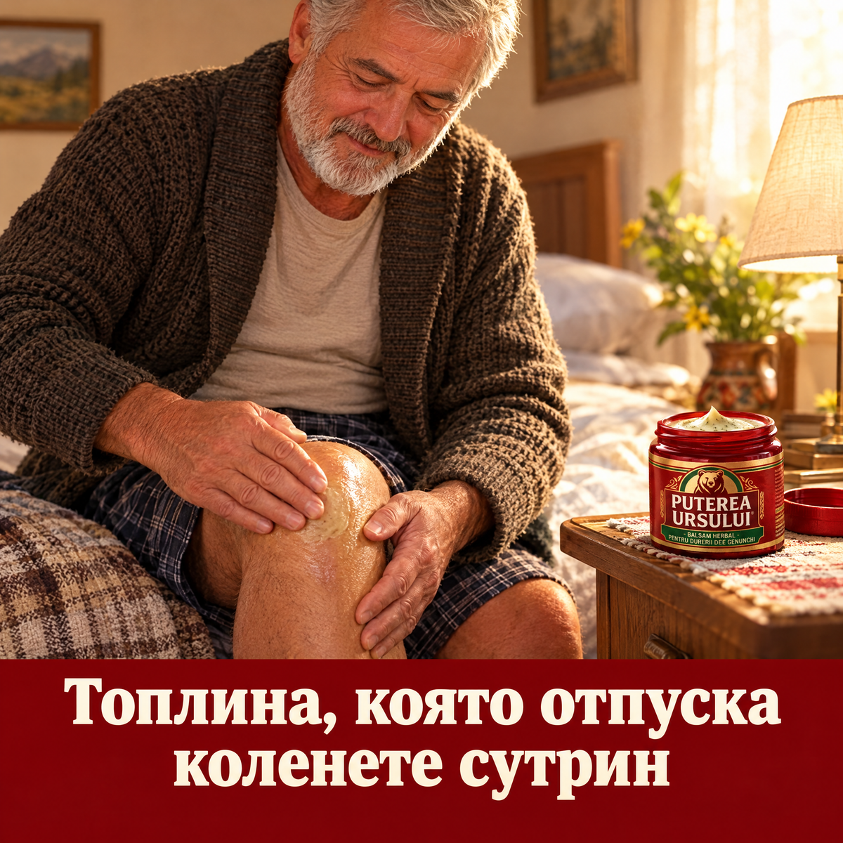 Топлина, която отпуска коленете