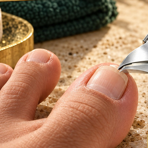 NailClip при рязане на дебел нокът